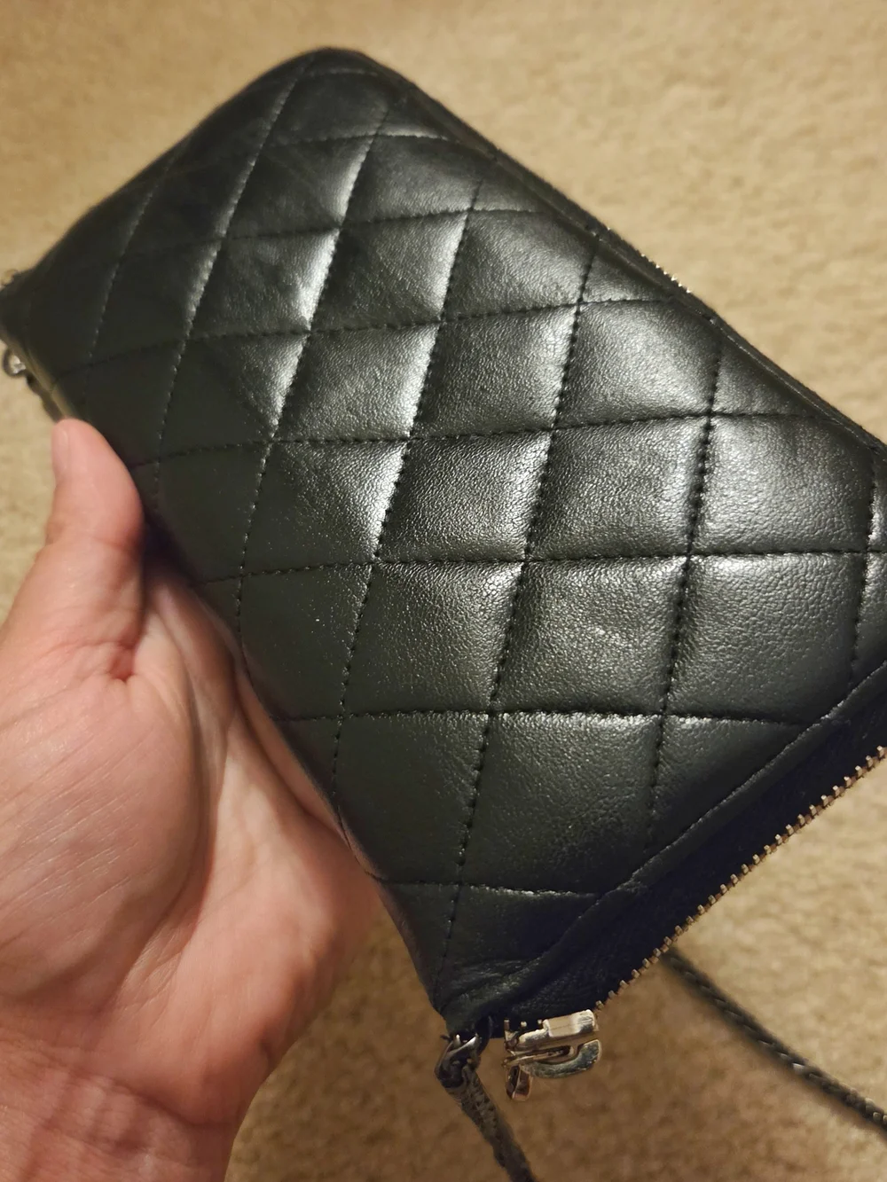 CHANEL item quilted